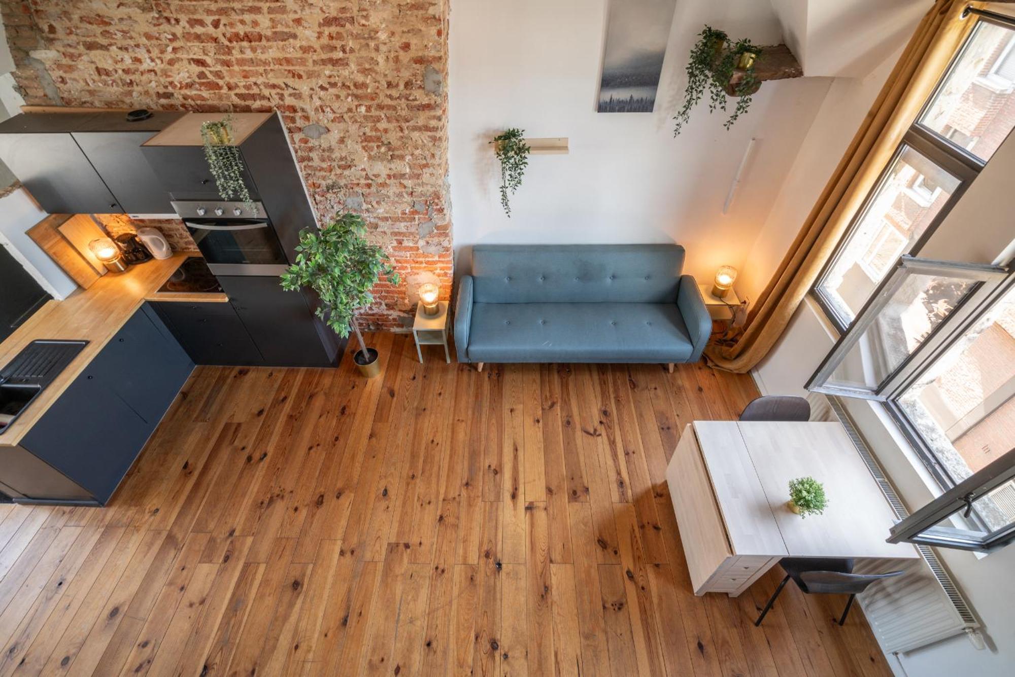 Charming Two-Bedroom River Side Apartment Antwerpia Zewnętrze zdjęcie