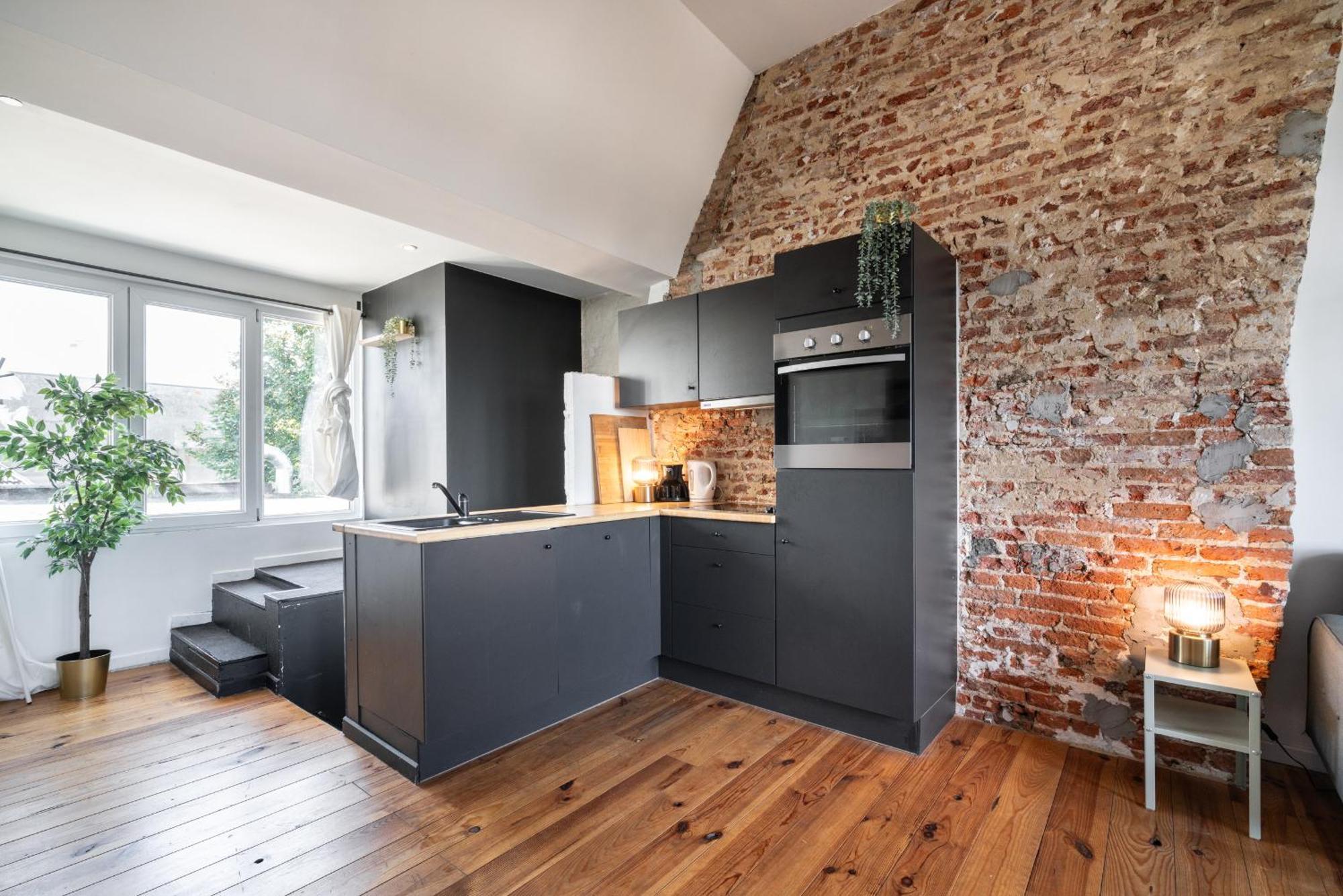 Charming Two-Bedroom River Side Apartment Antwerpia Zewnętrze zdjęcie