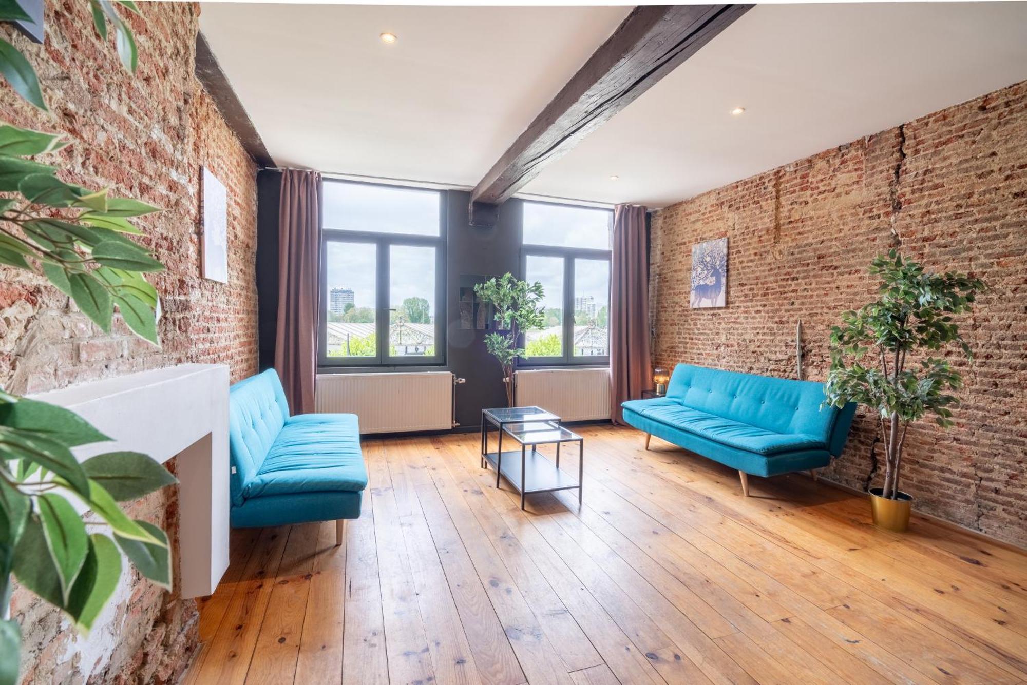 Charming Two-Bedroom River Side Apartment Antwerpia Zewnętrze zdjęcie